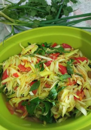 Foto resep Sambal mangga muda