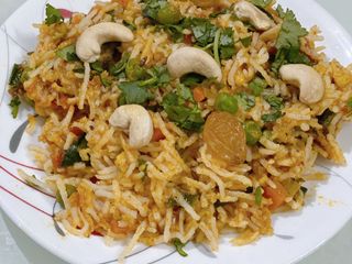 Avocado pulao rice