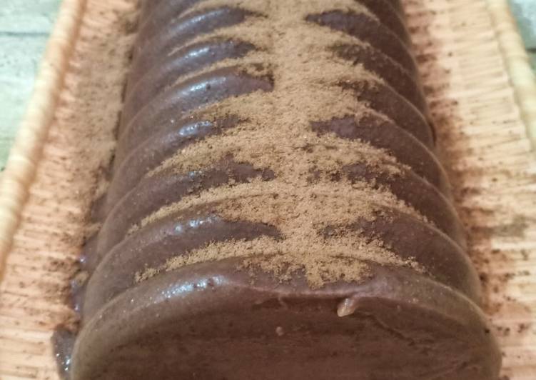 Cara Membuat Di RumahPuding Brownies Milo