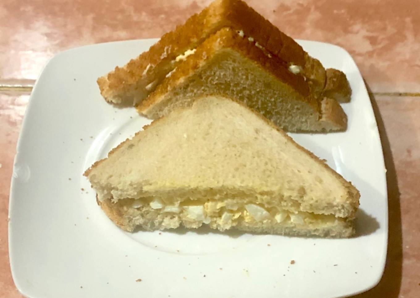 Sándwich de ensalada de huevo