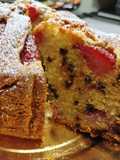 Torta di fragole, cioccolato fondente e cocco. 🍓🥥🍫🍰