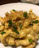 Mac & cheese (fideos con queso) y brócoli 🥦🧀