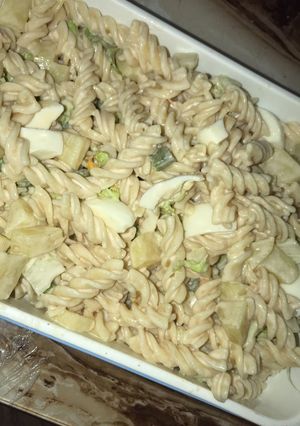 Macaroni salad ainihin hoton girkin