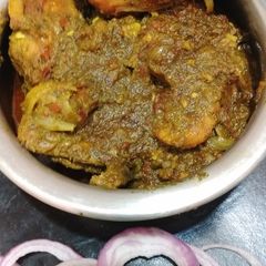 Handi Palak Chicken A picture of Handi Palak Chicken.