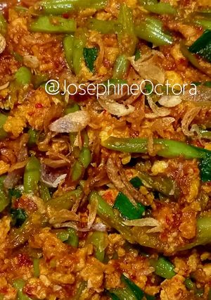 Foto resep Tumis Terasi Buncis Telur