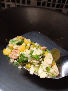 Foto resep Tumis brokoli salmon