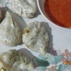 A picture of Vegetable Momos.