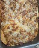 Lasaña de fiambre y carne