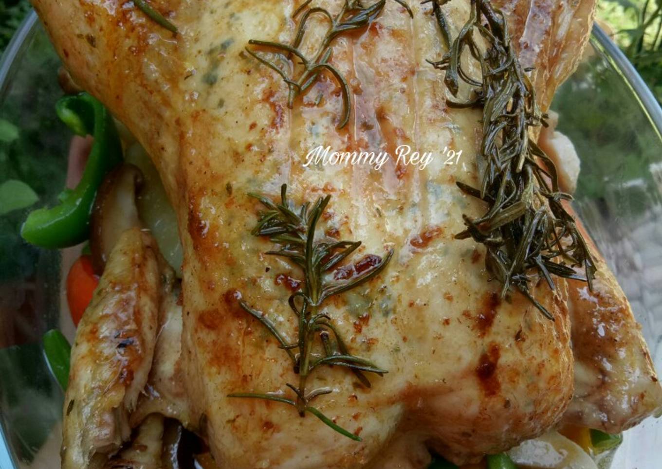 Roasted Chicken butter lemon/ayam panggang oven versi western