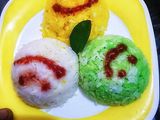 तिरंगा चावल (Tiranga Rice recipe in hindi)