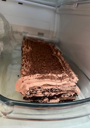 عکسی از دستور کیک دارک چاکلت جذابمون👌😍