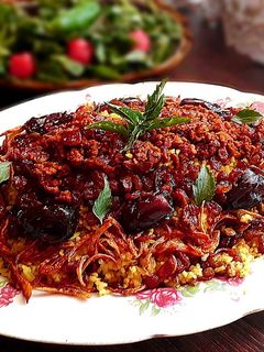 عکسی از دستور عدس پلو نذری
