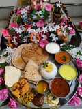 Maharashtrian Puranpoli Thali (Pola Special)
