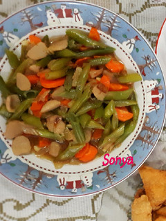 Foto resep Tumis buncis bakso