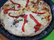 Una foto de prepizza sin levadura