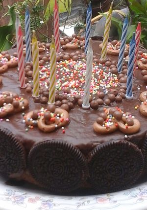 Foto resep Cake Ultah Simple