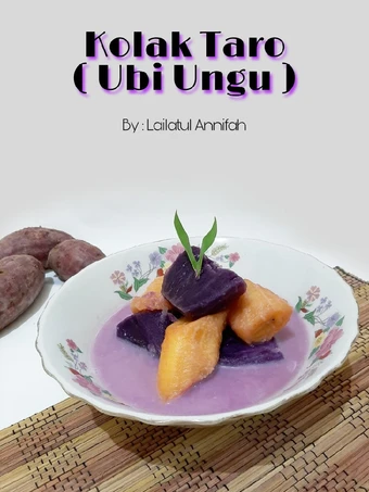 Langkah Mudah untuk Membuat Resep  Kolak Taro (Ubi Ungu) yang Sempurna, Lezat