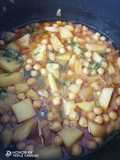 Alu mian with chaney(Al Batatis wa hummus)