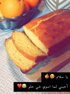 صورة لوصفة كيكة البرتقال بأسهل طريقة