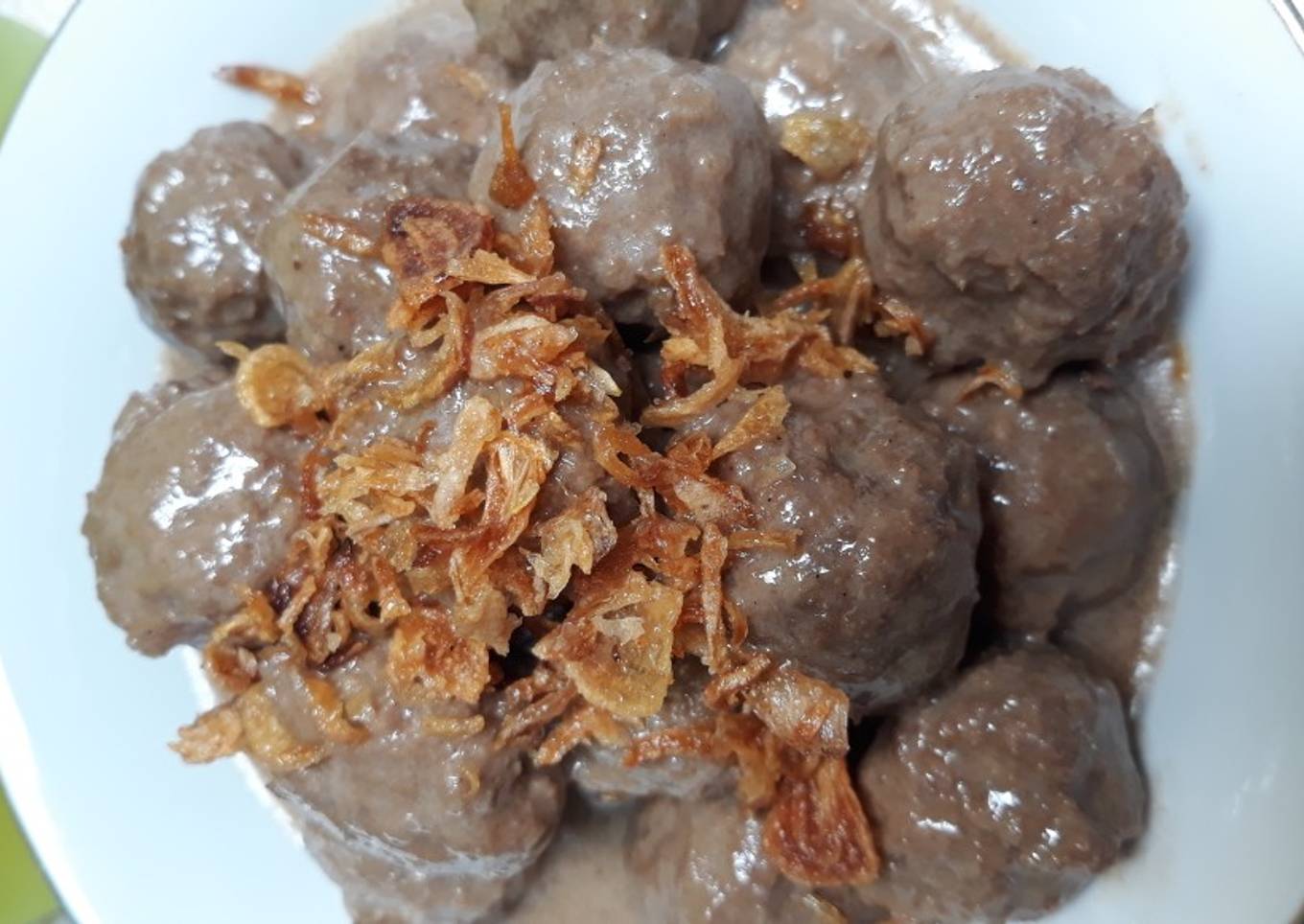Bestik bola daging resepnya ibu (low carb)