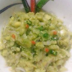A picture of Kakrol Bharta (Teasle Gourd Bharta).