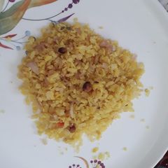 A picture of Kanda poha.