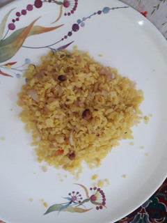 A picture of Kanda poha.