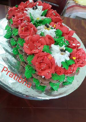 A picture of Chocolate Basket cake.