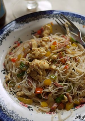 炒米粉 的食譜成品照片