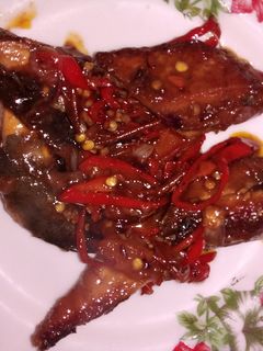 Foto resep 5. Pindang Tongkol Saus Tiram