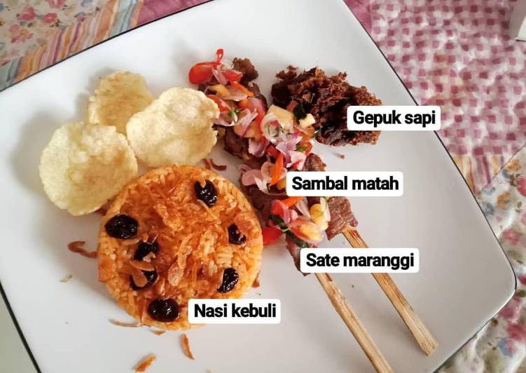 Sate Maranggi sambel matah