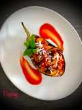 Stuffed Eggplants with Pasta alla Norma