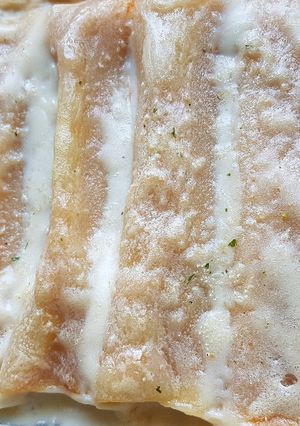 Una foto de Canelones de atún rápidos