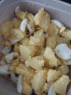 Una foto de Papas aliñas