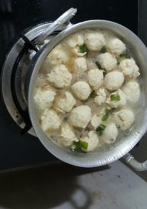 Foto resep Bakso ayam empukk