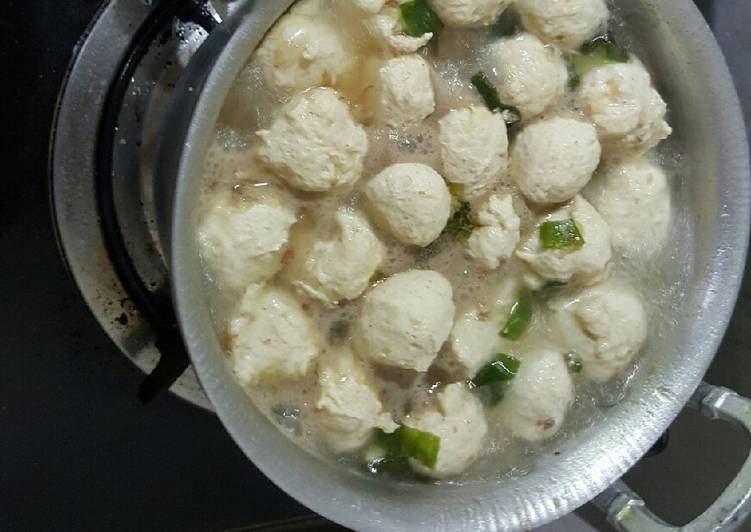 Resep Bakso ayam empukk yang Bikin Ngiler