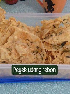 Foto resep Peyek udang rebon