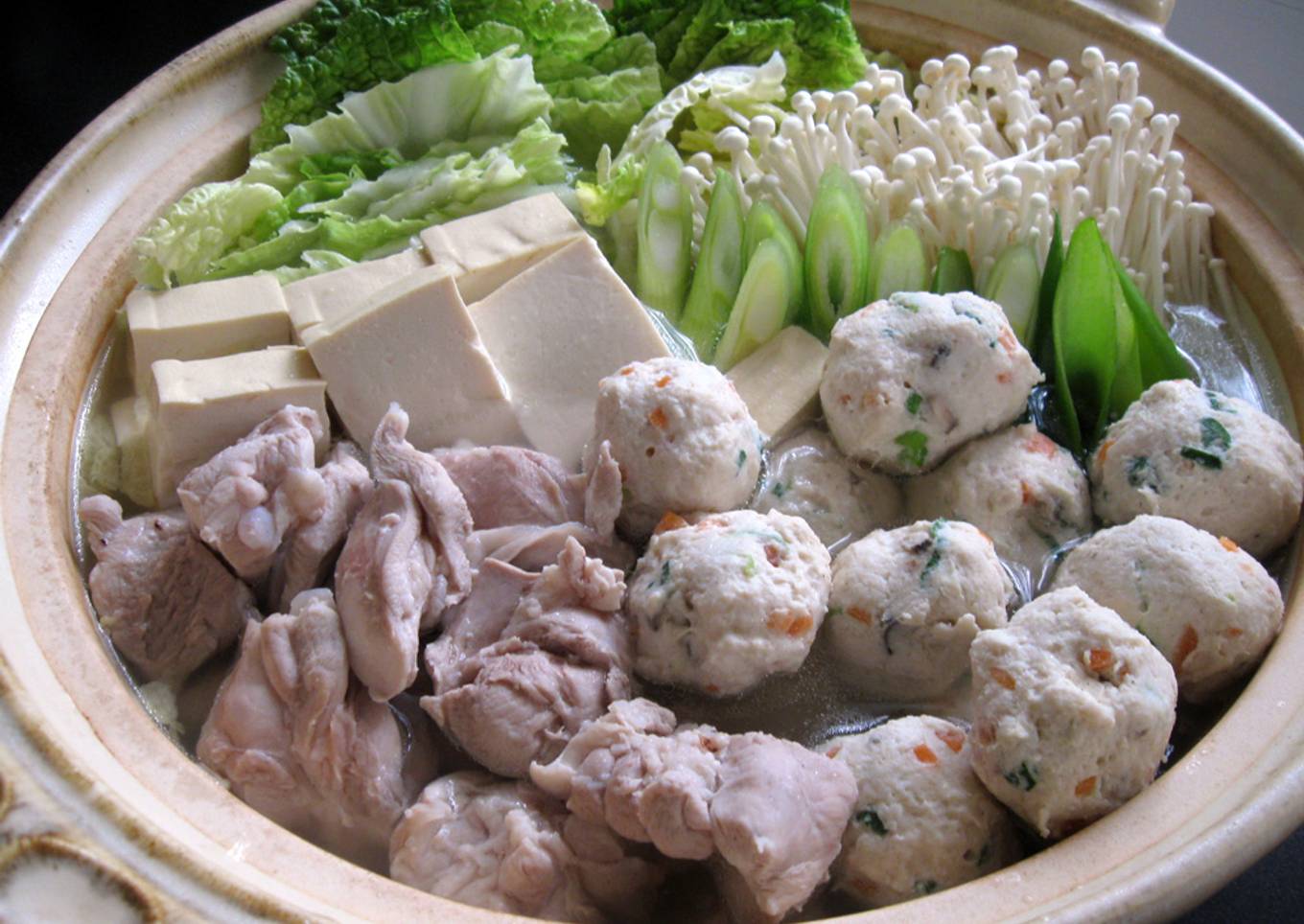 Chicken Nabe (Hot Pot)