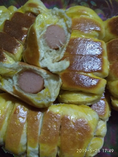 Foto resep Roti sosis teflon