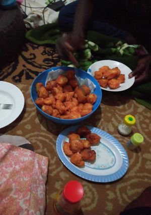 A picture of Viazi karai.