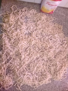 Una foto de Fideos caseros
