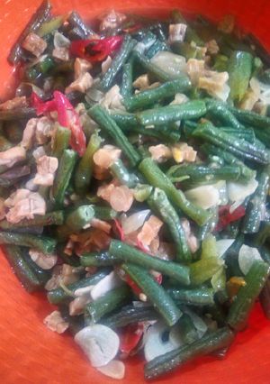 Foto resep TKPT(Tumis Kacang Panjang Tempe)