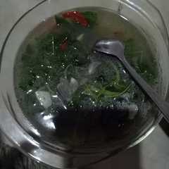 รูปของ Sayur bayam bening seger