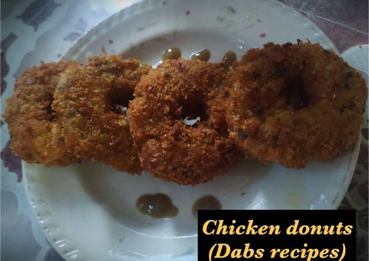 Simple Way to Prepare Speedy Chicken donuts