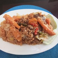A picture of Thieboudienne.