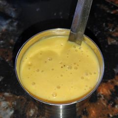 A picture of Mango milk shake.