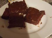 A picture of chocolate fudge