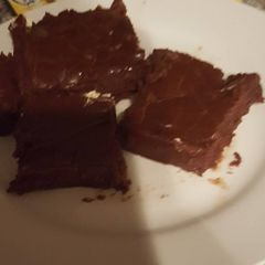 A picture of Chocolate fudge.