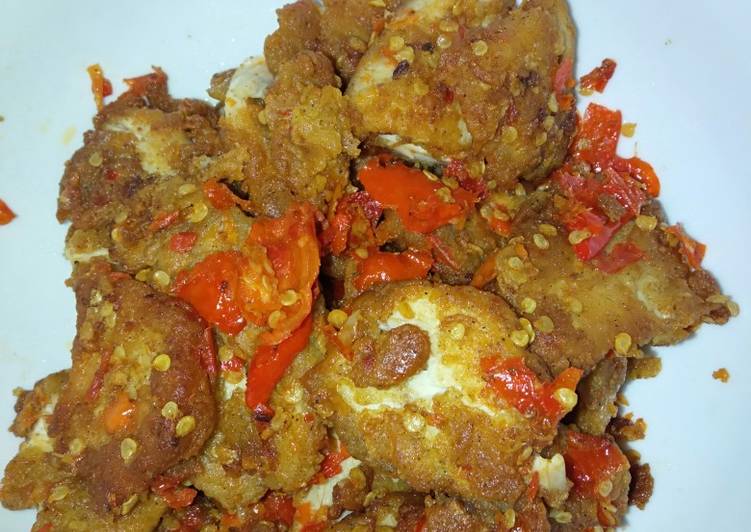 Ayam sambel bawang