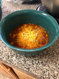A picture of Taco Soup.